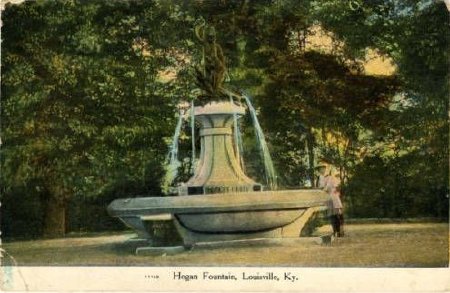 <i>Hogan's Fountain</i>, Louisville, KY, c. 1910